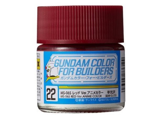 MR GUNDAM COLOR -UG22- MS-06S RED ANIME VER 10ML Carousel 1