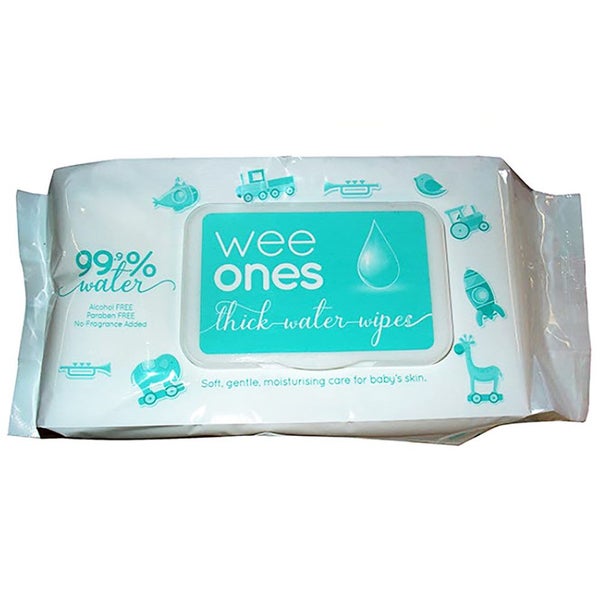 Wee Ones Water Wipes 80pk, 1 Carton (12 x 80s) Carousel 1