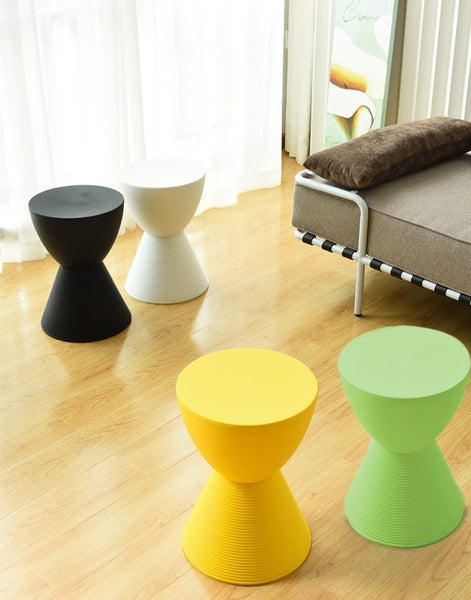 Lolo Stool - White Carousel 4