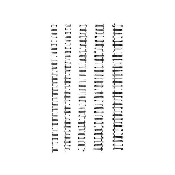 Gbc binding wire 34 loop 14mm black pk100 Carousel 1