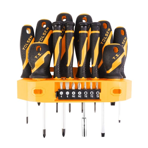 Screwdriver Set with Wall Hanger 19pc Carousel 1