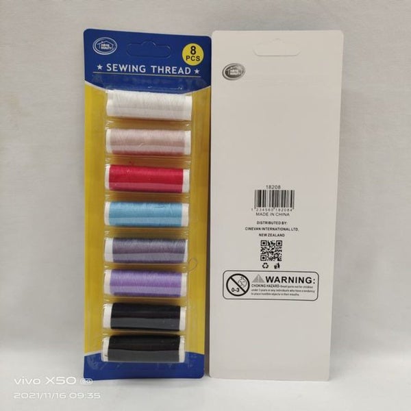 Sewing Thread - 8pc Pack (12 Packs) Carousel 1