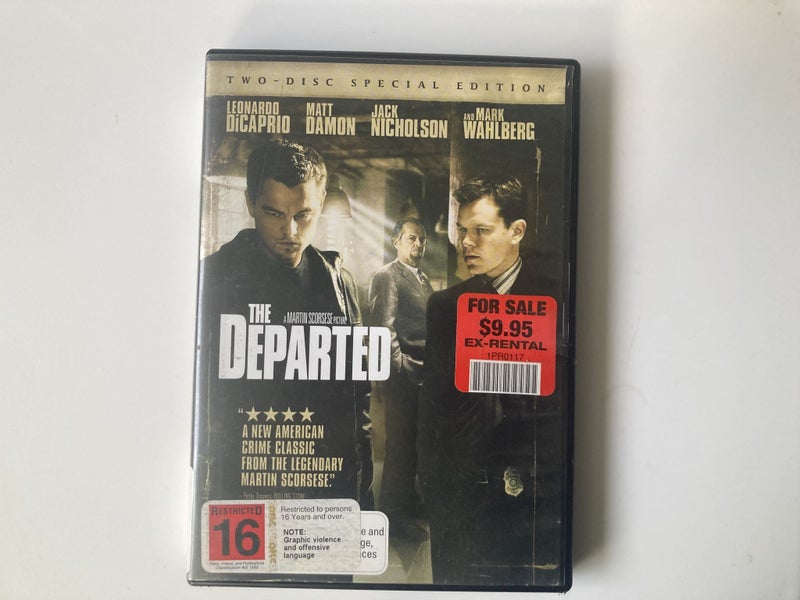 The Departed; Leonardo diCaprio, Matt Damon, Jack Nicholson629626143073301121