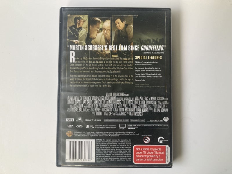 The Departed; Leonardo diCaprio, Matt Damon, Jack Nicholson62962614307330111