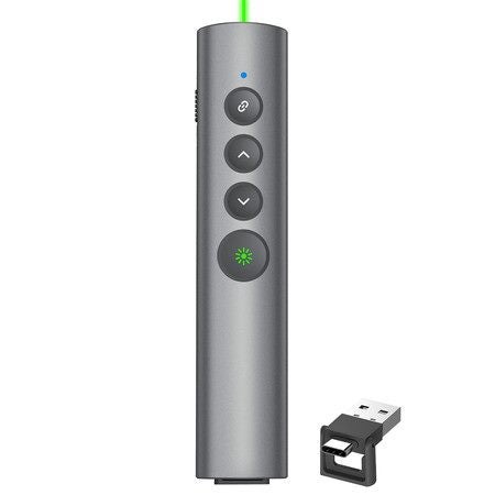 Green Laser Pointer Presentation Power Point Clicker Wireless Presenter Remote Carousel 1