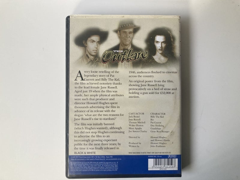 The Outlaw; Jane Russell; a Howard Hughes film Carousel 2