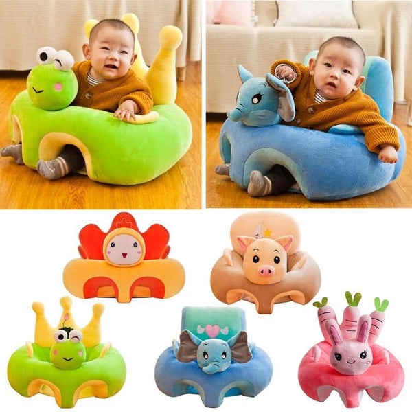 Baby Seat Sofa Cover Support Seat with Cotton Chair Toddler Nest Puff Washable Carousel 1