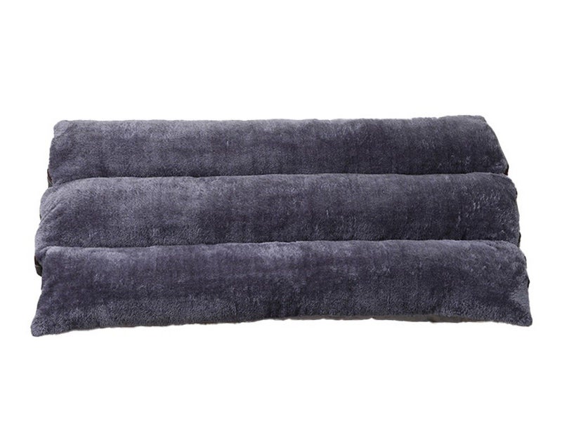 70x50cm Reversible Pet Crate Bed Thick Pet Kennel Cushion Pet Car Seat Pad Grey Carousel 2