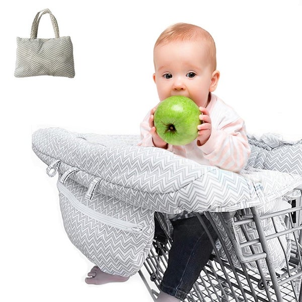 Foldable Baby Cover Safety Seats Kids Chair Mat Anti-Stain Dirty Troller Chair Carousel 2