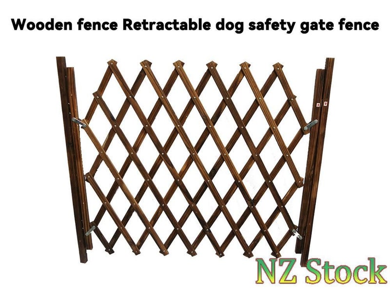 Dog Gate Wooden Dog Fence Barrier (Auckland Stock) Carousel 2