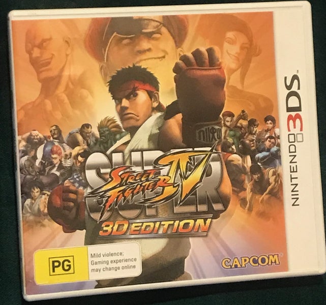 STREET FIGHTER IV : 3D EDITION - Nintendo 3DS Game Carousel 1