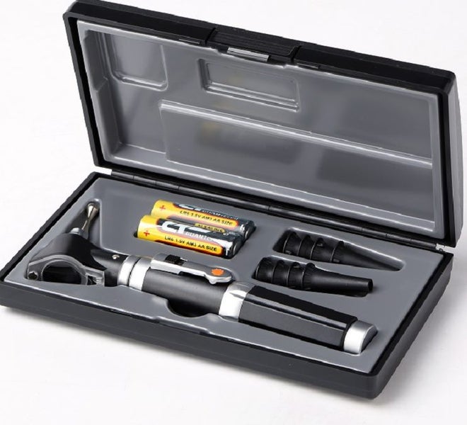 3x Otoscope With Led, Portable Handheld Ear Check Magnifier With 8 Caps Carousel 2