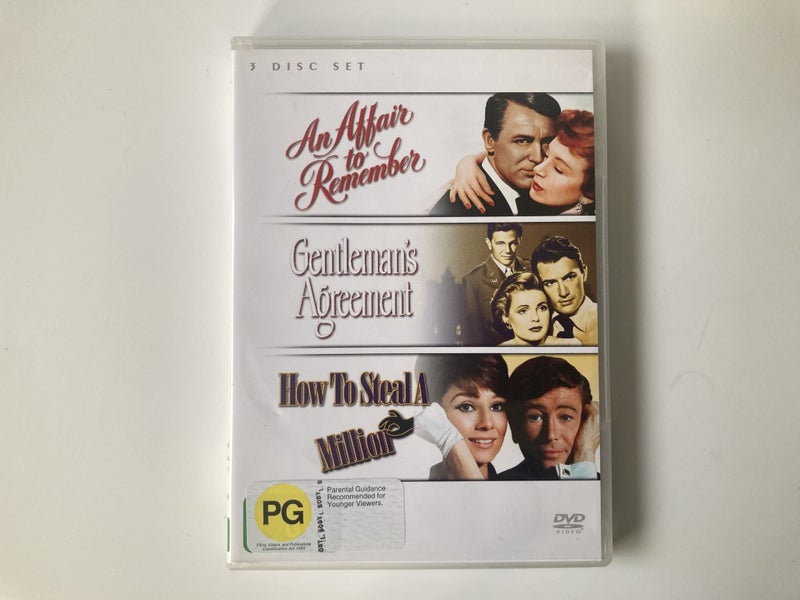 An Affair to Remember + Gentleman's Agreement + How to Steal a Million62999333508098112