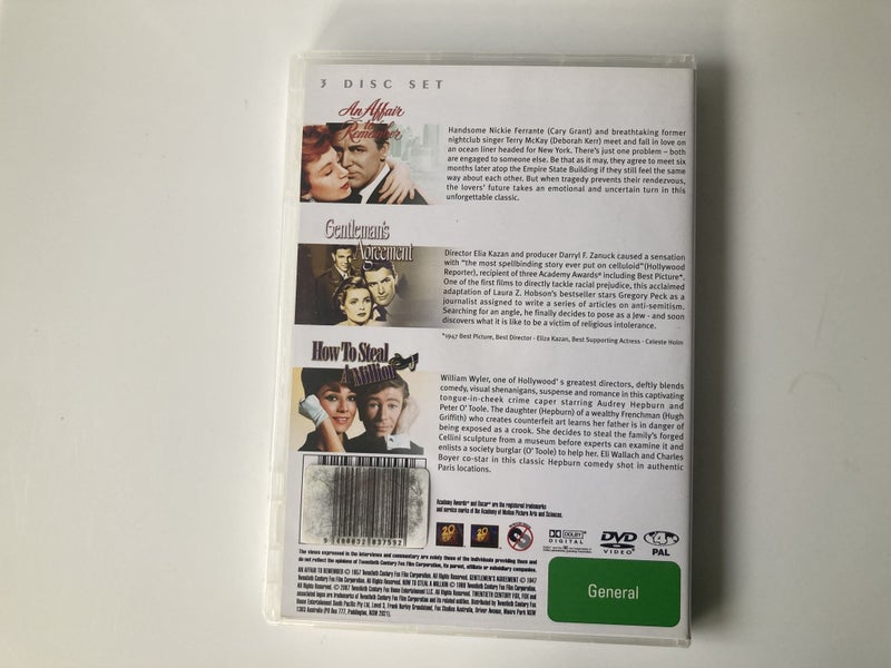 An Affair to Remember + Gentleman's Agreement + How to Steal a Million62999333508098111