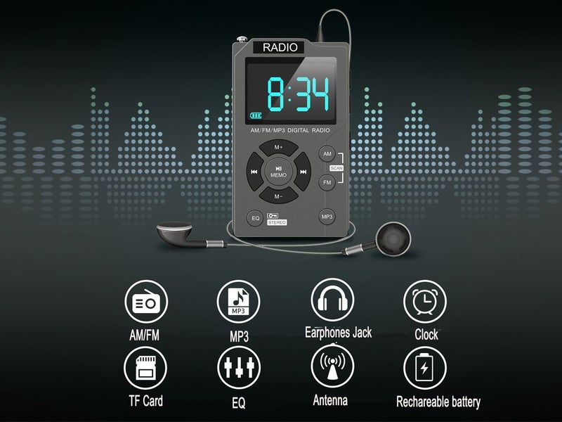 New Wireless FM Radio Portable on Afterpay Carousel 2