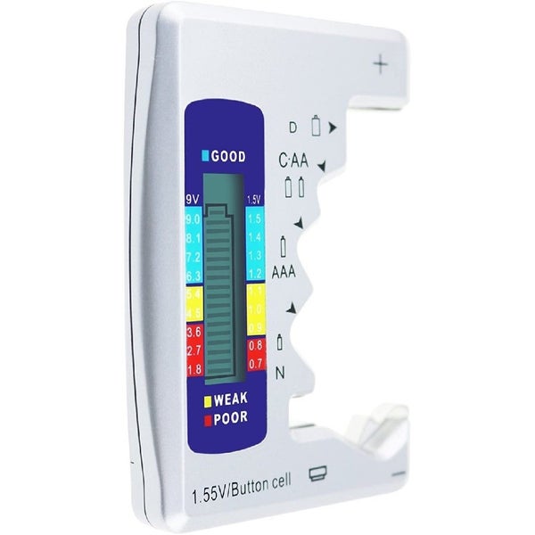 Digital Universal Battery Tester AA C AAA D N 9V 6F22 *Local STOCK NOW* Carousel 1
