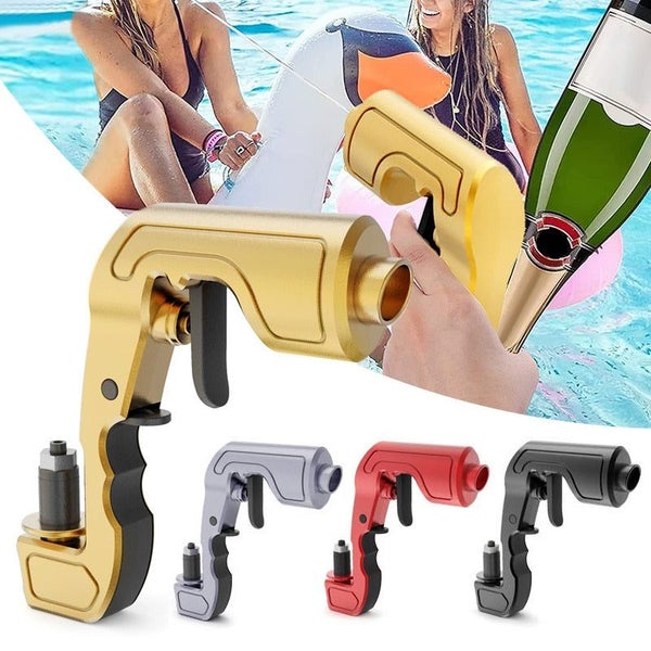 Beer Champagne Spray Gun Shooter Champagne Wine Dispenser Bar Tools Carousel 1