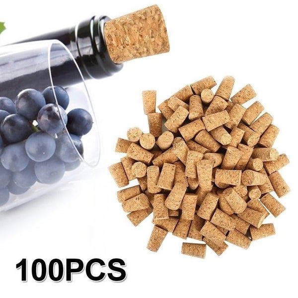 100Pcs Tapered Wine Cork Sealing Wine Stopper Wine Bottle Cover for Bottles Wine Carousel 1