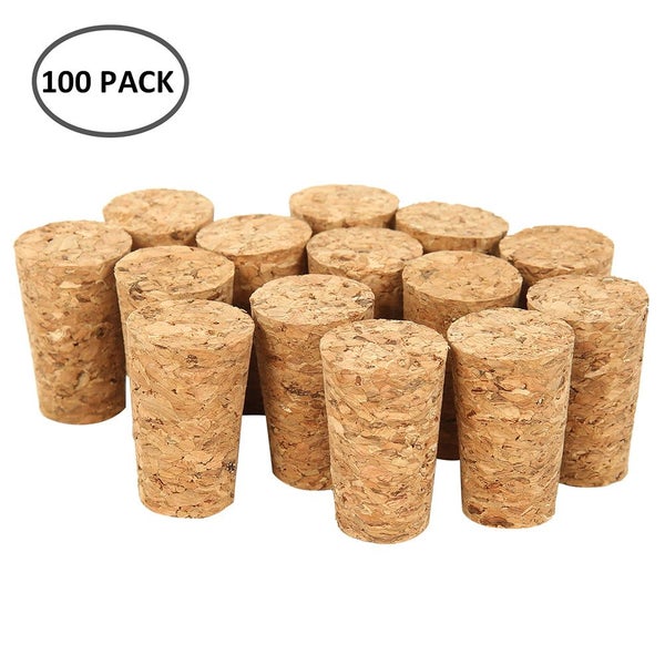 100Pcs Tapered Wine Cork Sealing Wine Stopper Wine Bottle Cover for Bottles Wine Carousel 2