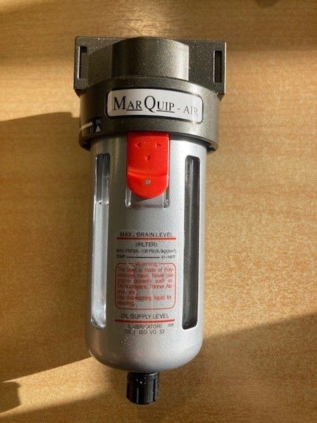 Filter Air C/W Bowl, Guard 1/4 Carousel 1