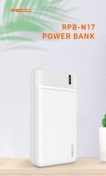 Power Bank, RECCI Power bank 20,000mAh Carousel 1