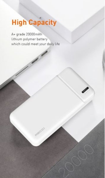 Power Bank, RECCI Power bank 20,000mAh Carousel 2