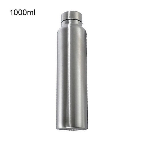 1000ml Stainless Steel Sport Water Bottle Single Layer Rugged Water Cup Carousel 4
