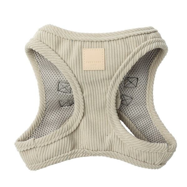 FUZZYARD LIFE CORDUROY STEP IN HARNESS - SANDSTONE - LARGE! Carousel 1