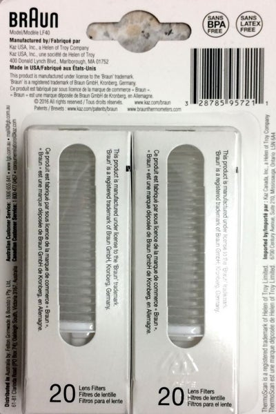 Braun Thermoscan Filters 40 **Pakuranga Pharmacy** Carousel 2