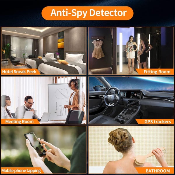 Anti-Monitoring Scan Tracker Detector Hidden Camera Detectors Carousel 9