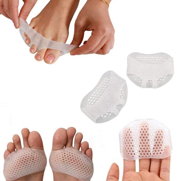 Hand Foot Skin Care Breathable Metatarsal Silicone Pads Gel Sleeve Bunion Suppo Carousel 2