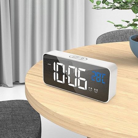 Table Clock Electronic Music LED Clocks Carousel 9