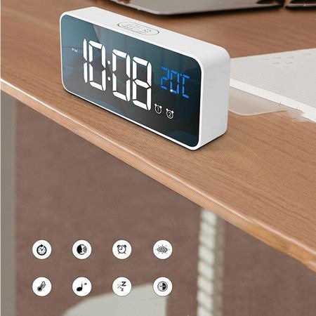 Table Clock Electronic Music LED Clocks Carousel 1