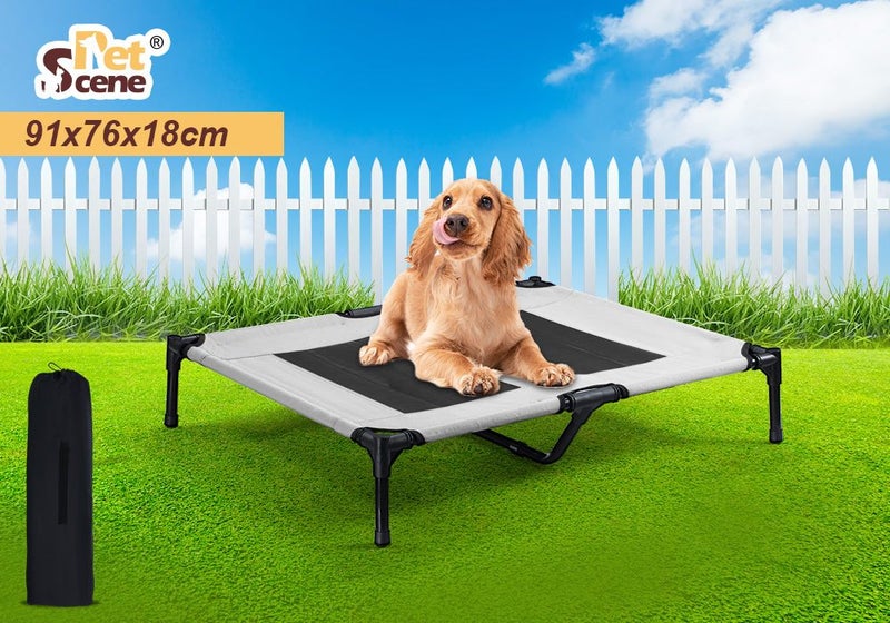 Dog Bed Trampoline Large Pet Elevated Sofa Raised Cot Outdoor Camping Indoor Carousel 2