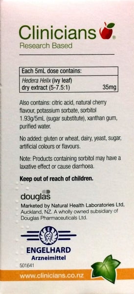 Clinicians Prospan Bronchial Syrup 200 ml -- ** Pakuranga Pharmacy ** Carousel 3