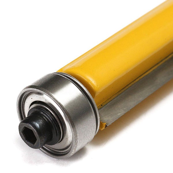 1/4 Inch Shank Pattern Flush Trim Router Bit with Top and Bottom Bearing Carousel 4