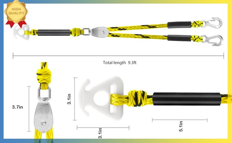 Boat Tow Harness for Tubing Ski Tow Harness for Boat Tube Tow Harness Carousel 2