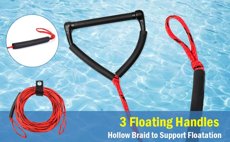 Water skiing rope Surfing rope Wake board Rope Water sports Rope 65FT Carousel 2