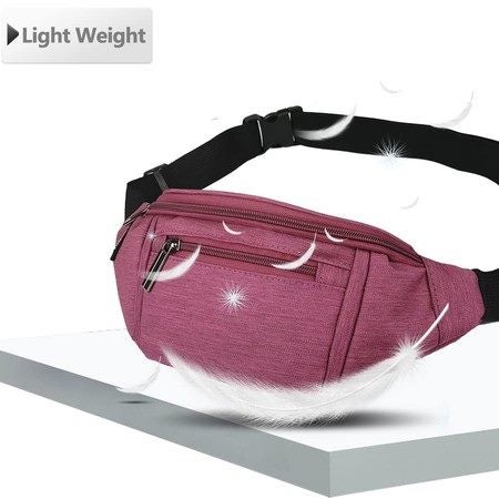 Crossbody Waist Bag Pack Belt Bag Travel Walking Running Hiking Cycling Sports Carousel 7