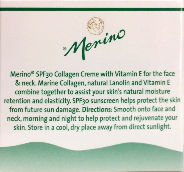 Merino Collagen Creme SPF30+ 100g ** Pakuranga Pharmacy ** Carousel 2