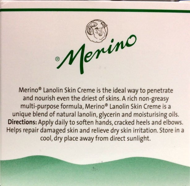 Merino Lanolin Skincreme 100gm ** Pakuranga Pharmacy ** Carousel 1
