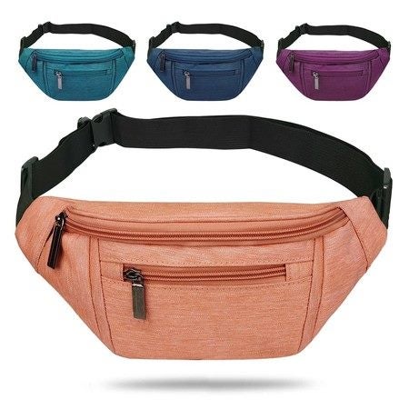 Crossbody Waist Bag Pack Belt Bag Travel Walking Running Hiking Cycling Sports Carousel 1