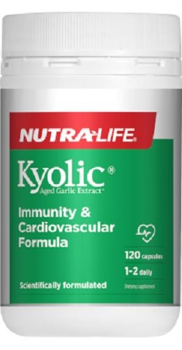 Nutralife Kyolic High Potency Aged Garlic 120 Caps ** Pakuranga Pharmacy ** Carousel 1