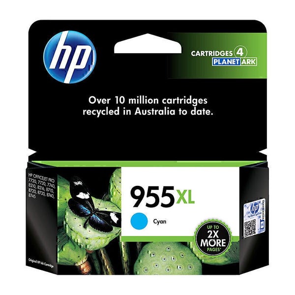 HP #955XL Cyan Ink L0S63AA Carousel 1