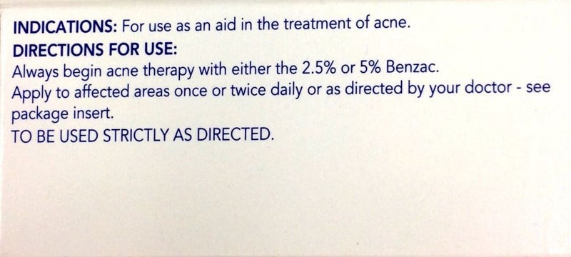 Benzac AC Acne Gel 10% 60g Pharmacy Medicine Carousel 2