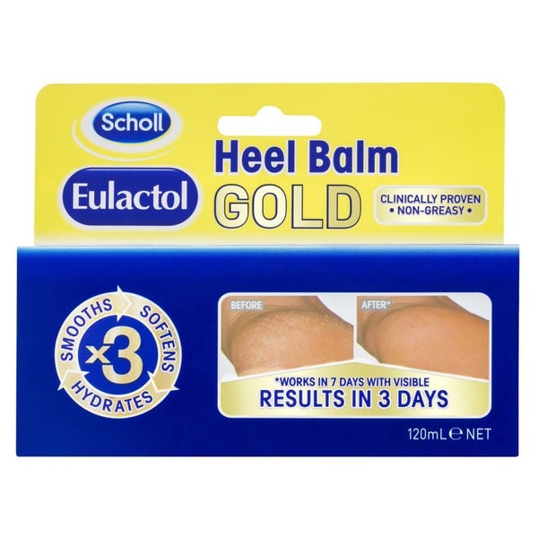 Eulactol Heel Balm Gold 120 mL -- ** Pakuranga Pharmacy ** Carousel 1