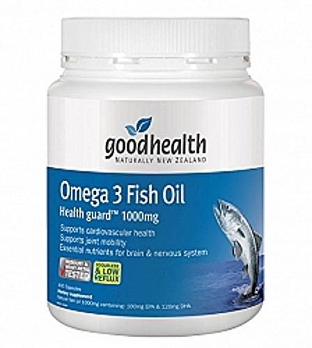 Good Health Omega 3 Fish Oil 1000mg 400Capsules- **Pakuranga Pharmacy** Carousel 1