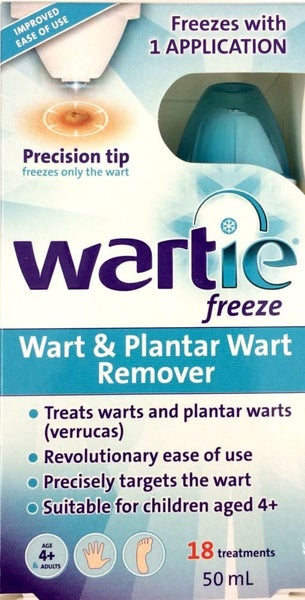 Wartie Wart Remover 50ml- 18 Applications... **Pakuranga Pharmacy** Carousel 1