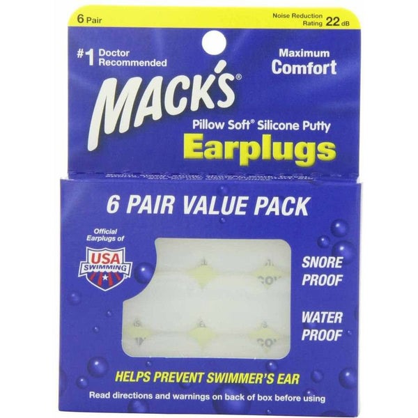 Macks Ear Plugs Value Pack 6 Pair **Pakuranga Pharmacy** Carousel 1
