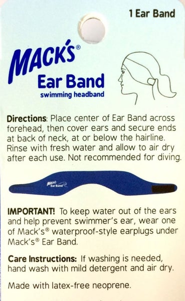 Macks Swimming Ear Band NEW **Pakuranga Pharmacy** Carousel 2